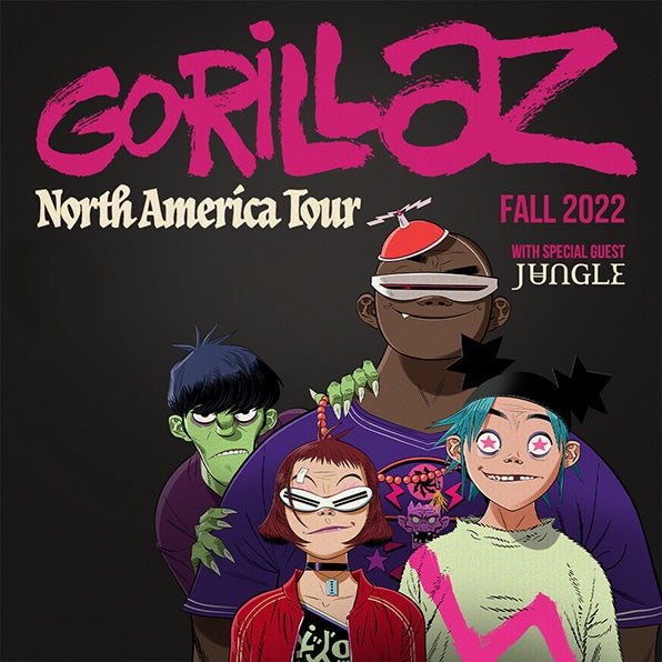 More Info for GORILLAZ ANNOUNCE “NORTH AMERICA TOUR” COMING TO FTX ARENA